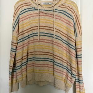 Stitches & Stripes Multicolor Hooded Sweater